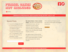 Tablet Screenshot of funnelcakesnotincluded.com